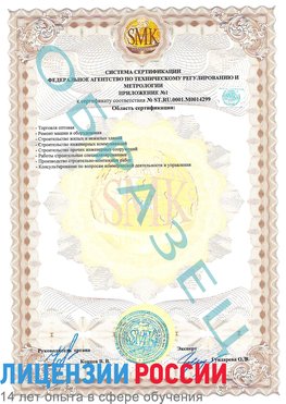 Образец сертификата соответствия (приложение) Юбилейный Сертификат ISO 14001